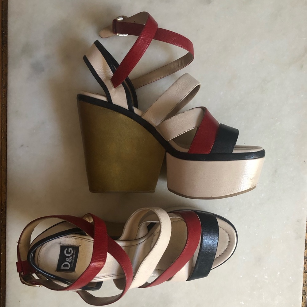 Dolce & Gabbana platform sandals